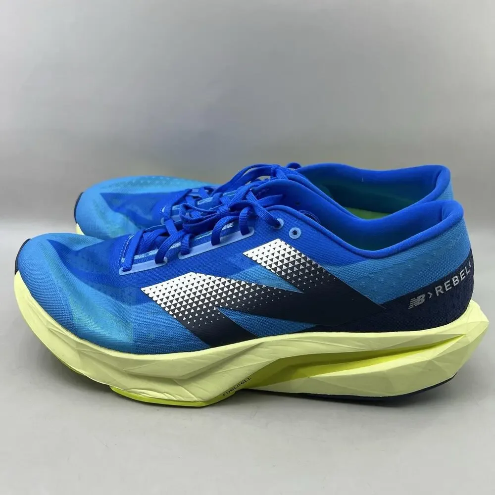 New Balance FuelCell Rebel V4 Running Shoes Men Size 16 D Blue Comfort Sneakers